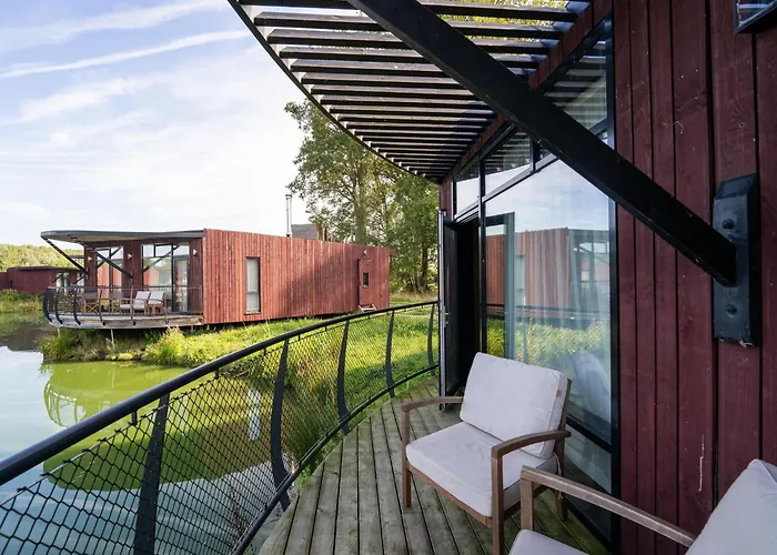 Ferienhaus Near Tournai In Award-winning Park Antoing